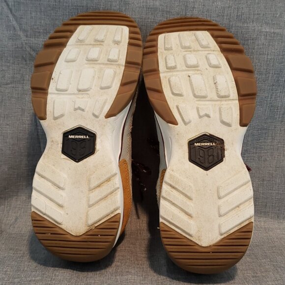 Merrell Boulder Range Trail Sneakers Hiking Casual Workout Womens 6.5 VGUC - Picture 13 of 15